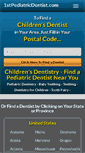 Mobile Screenshot of 1stpediatricdentist.com